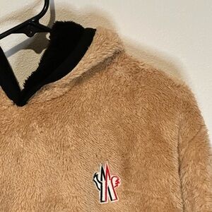 Moncler Tan and Black Après-Ski Jacket